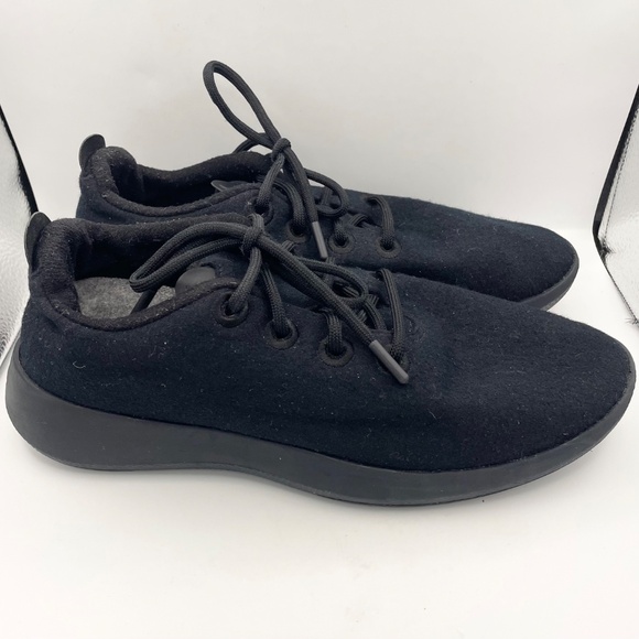 Allbirds mens merino wool runner comfy classic black sneakers Size 11 main image 5
